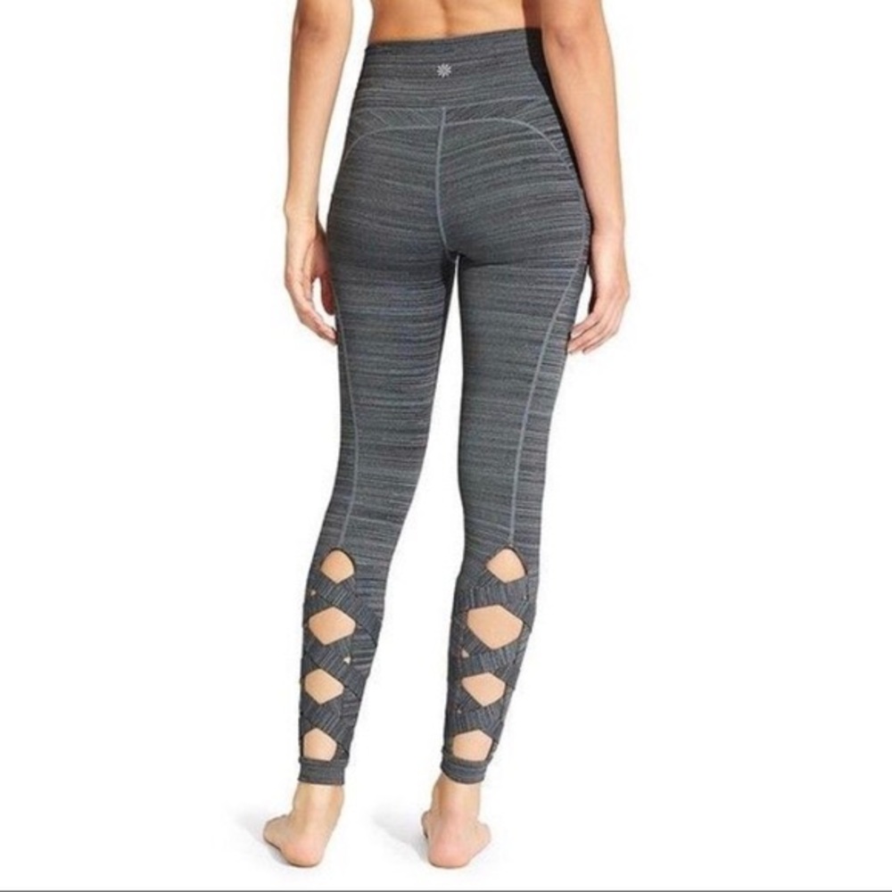 Athleta Chaturanga Grey Tights size S